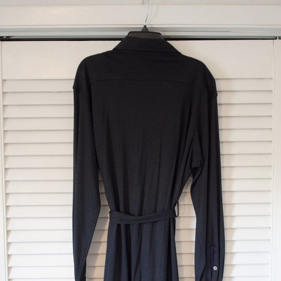 Façonnable Belted Shirt Dress — Size 10 - Picture 4 of 4